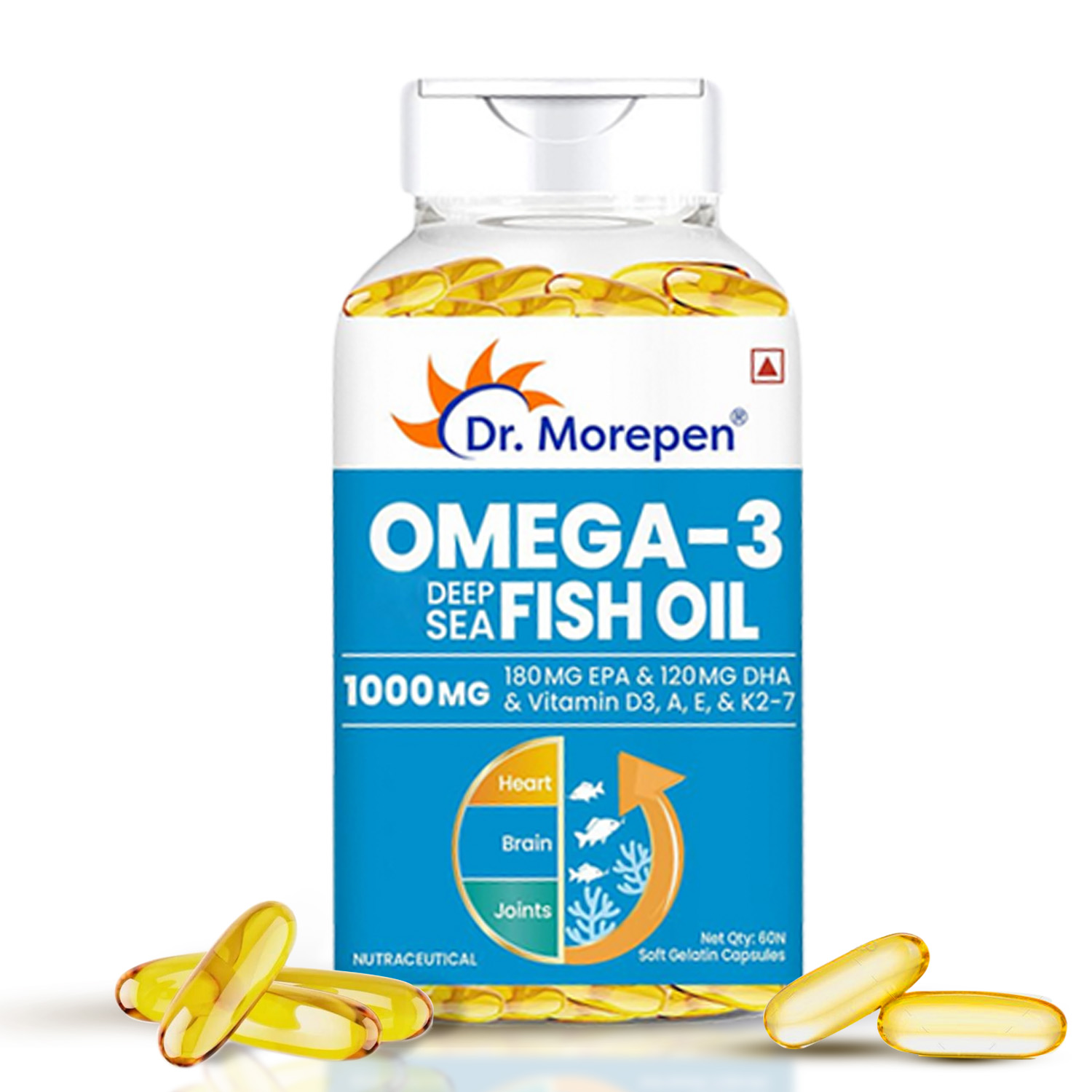 Dr. Morepen Omega 3 Deep Sea Fish Oil