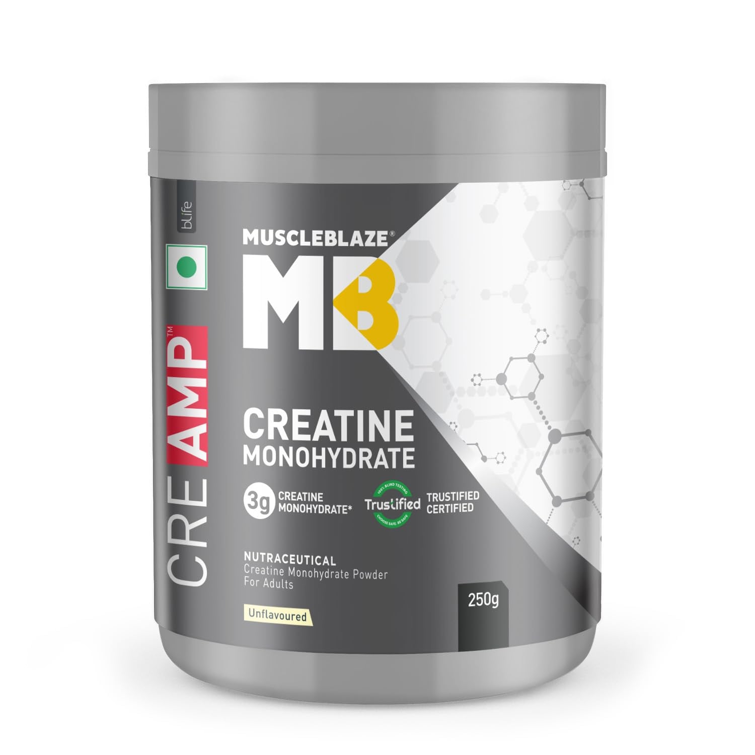 MuscleBlaze Creatine Monohydrate Cre AMP