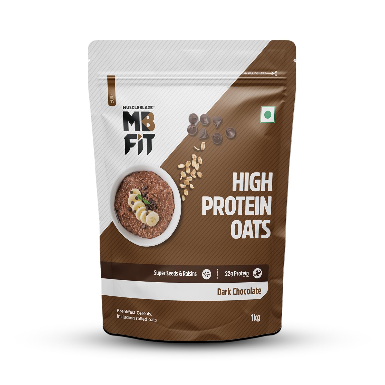 MuscleBlaze High Protein Oats