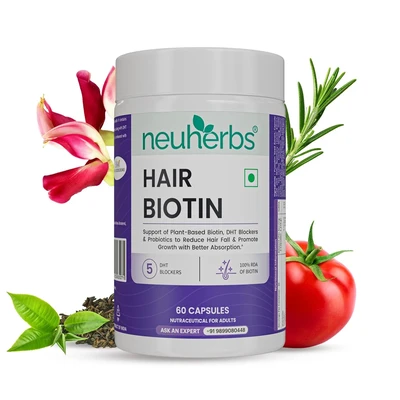 Neuherbs Hair Biotin DHT Blocker Hair Supplement