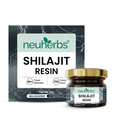 Neuherbs Pure Himalayan Shilajit/Shilajeet Resin With 75% Fulvic Acid