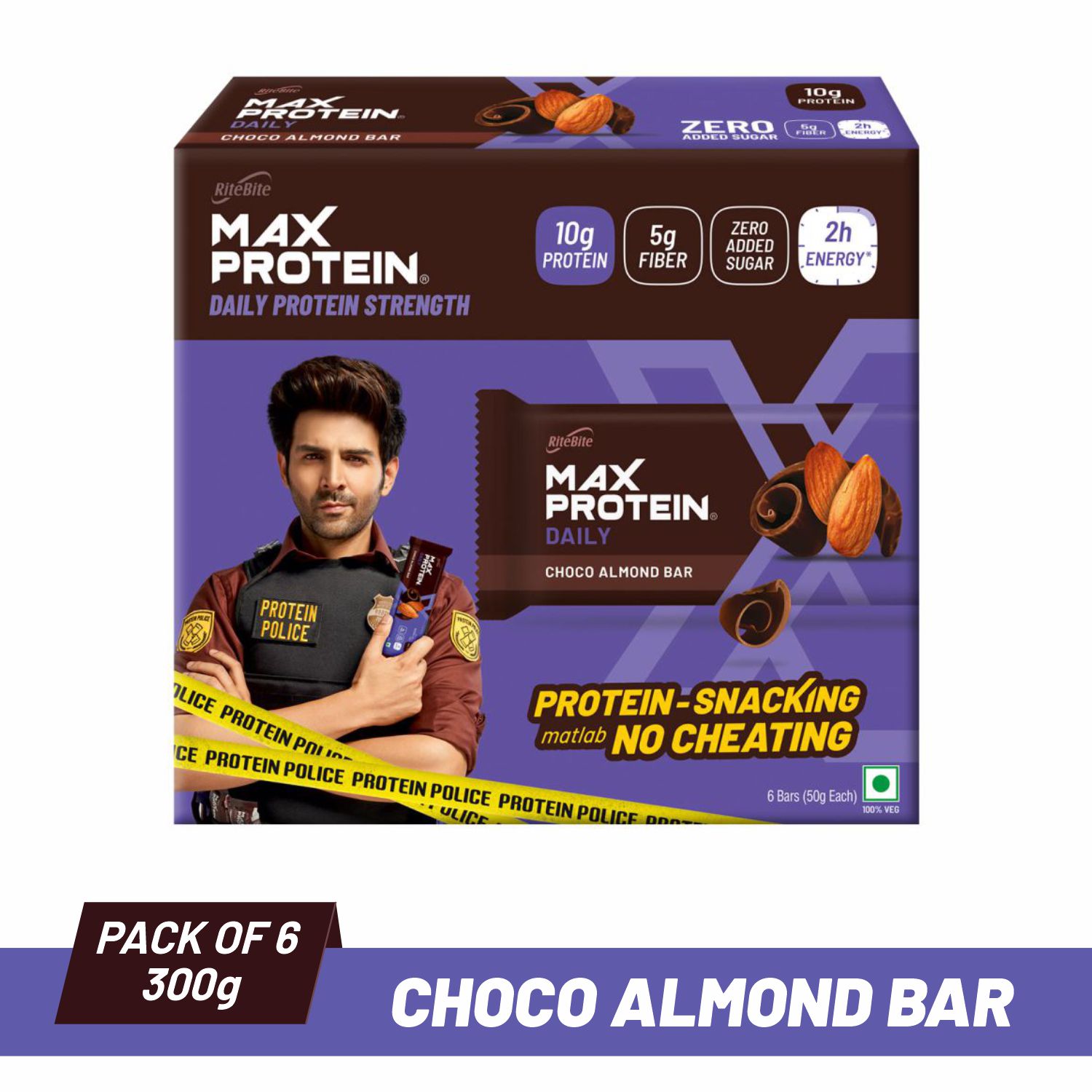 RiteBite Max Protein Daily Choco Almond Bar