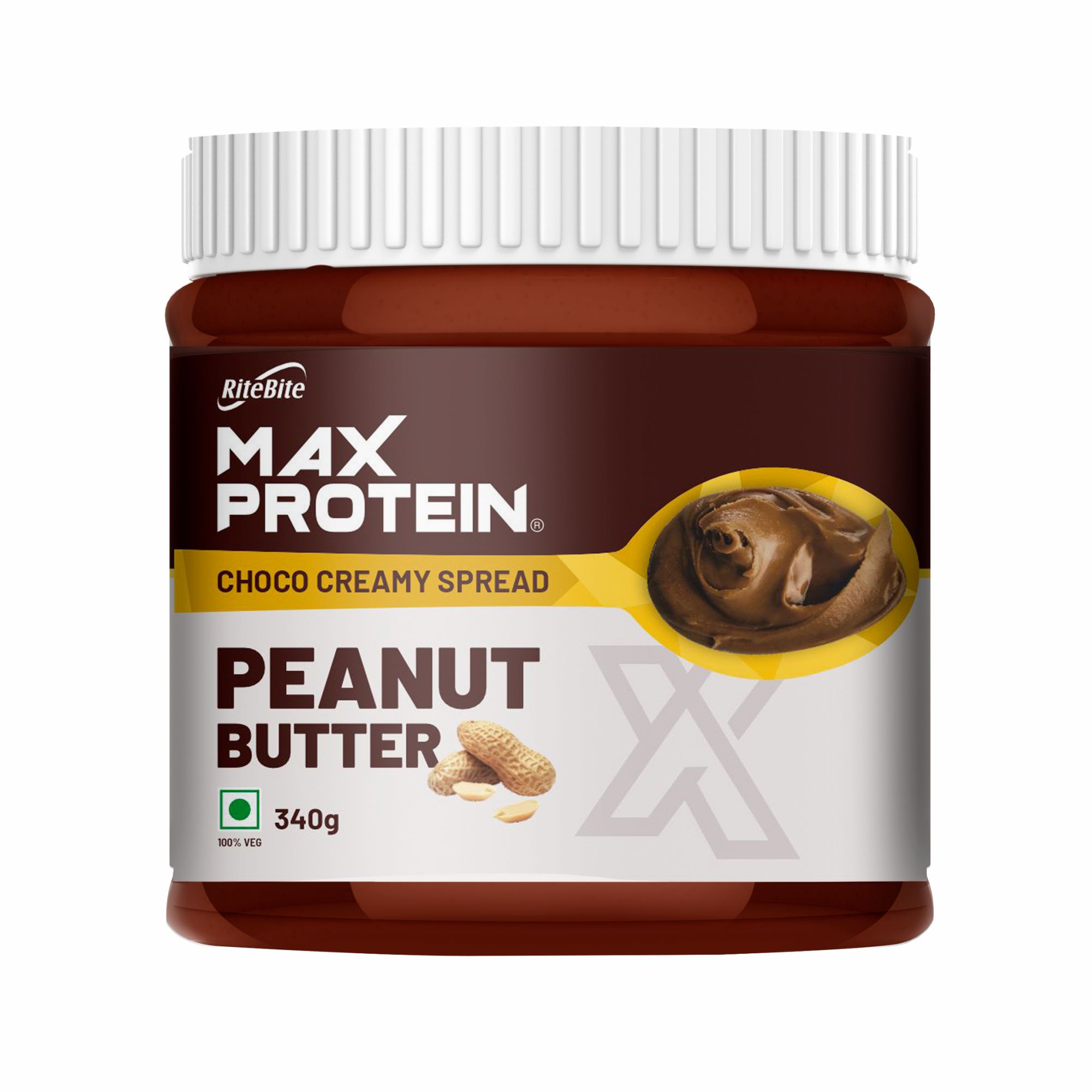RiteBite Max Protein Peanut Butter - Choco Creamy Spread