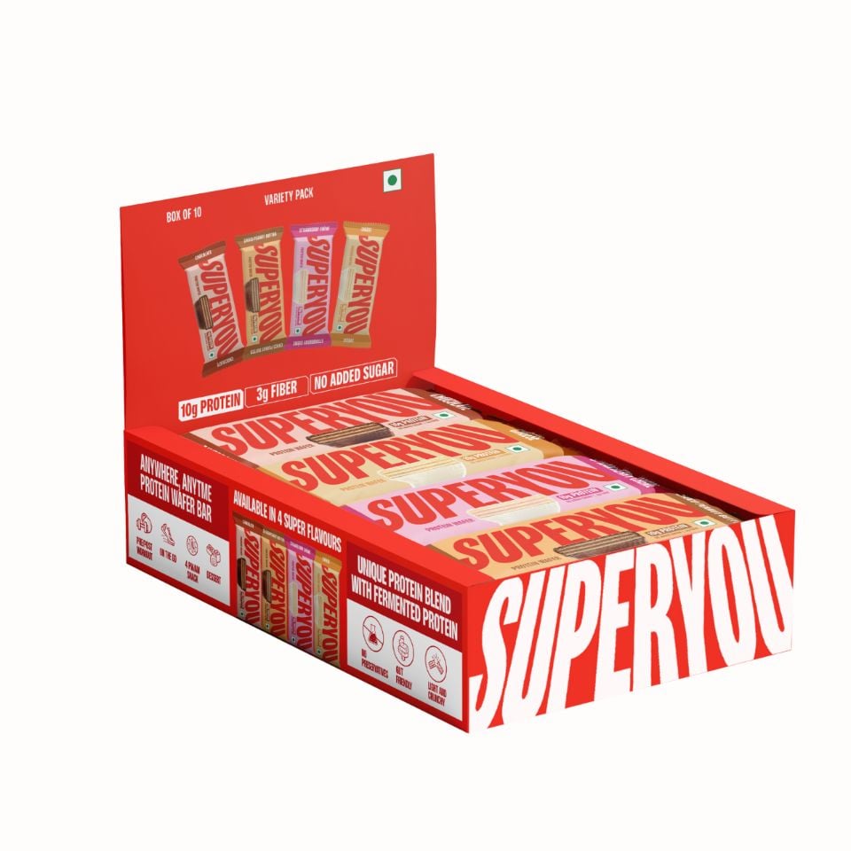 SuperYou Assorted Protein Wafer Variety Pack