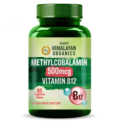Vlado's Himalayan Organics Methylcobalamin Vitamin B12 500 mcg