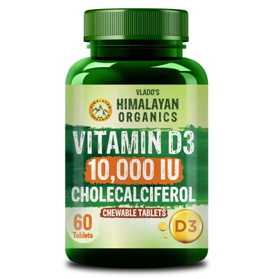 Vlado's Himalayan Organics Vitamin D3 10000IU Cholecalciferol