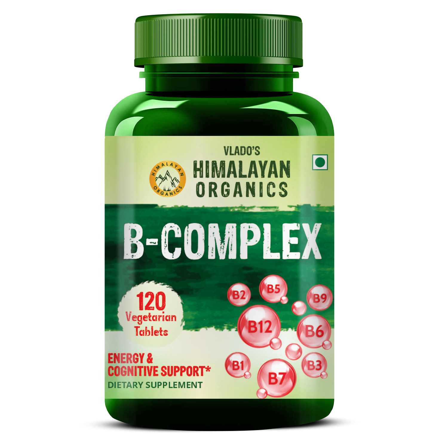 Vlado’s Himalayan Organics B- Complex Supplement - Support Cognitive Health