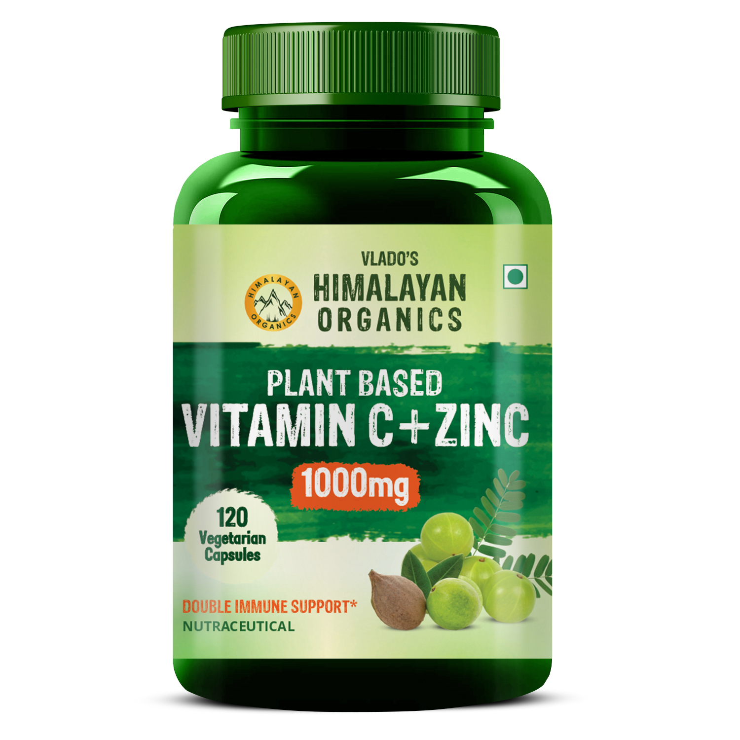 Vlado’s Himalayan Organics Plant Based Vitamin C with Zinc