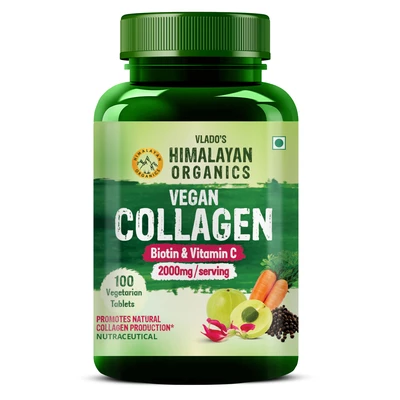 Vlado’s Himalayan Organics Vegan Collagen 2000Mg